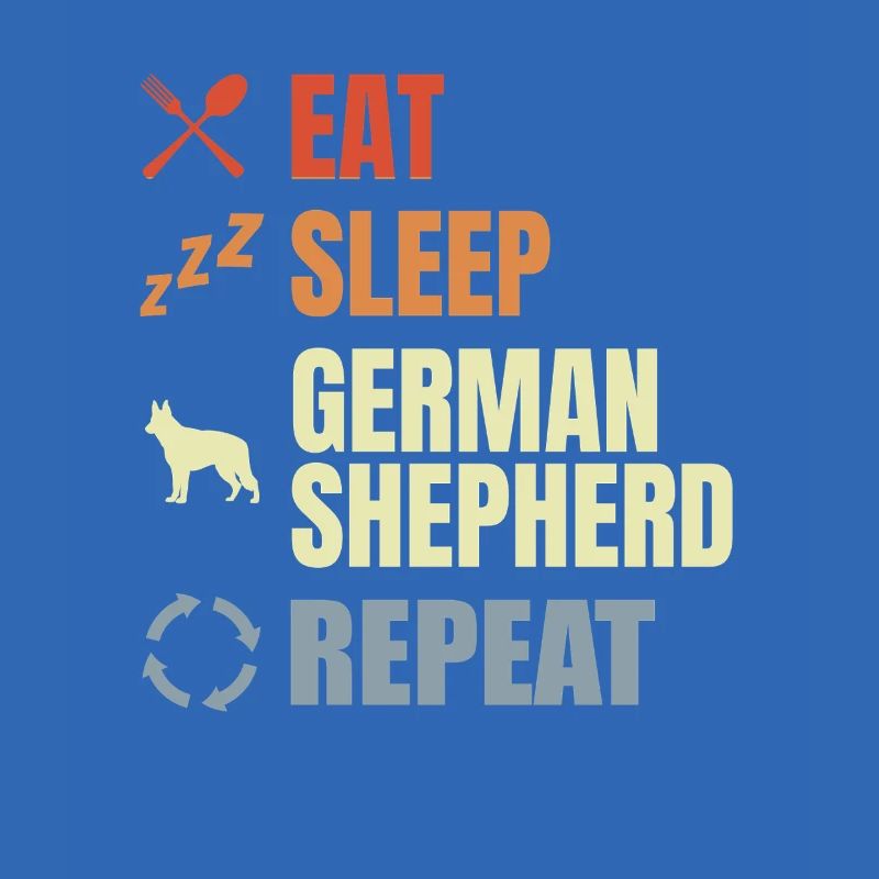 Schäferhund Routine