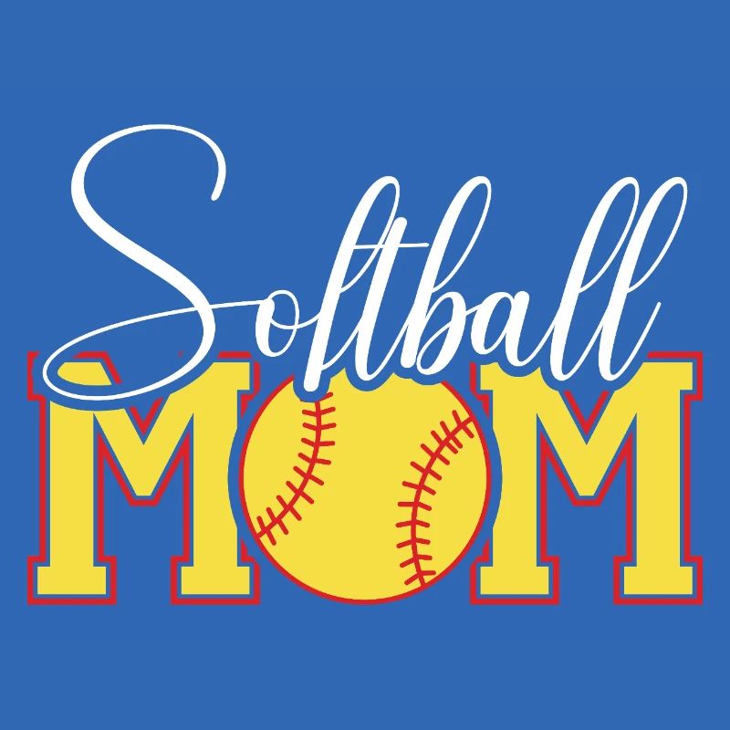 Softball Mama Emblem
