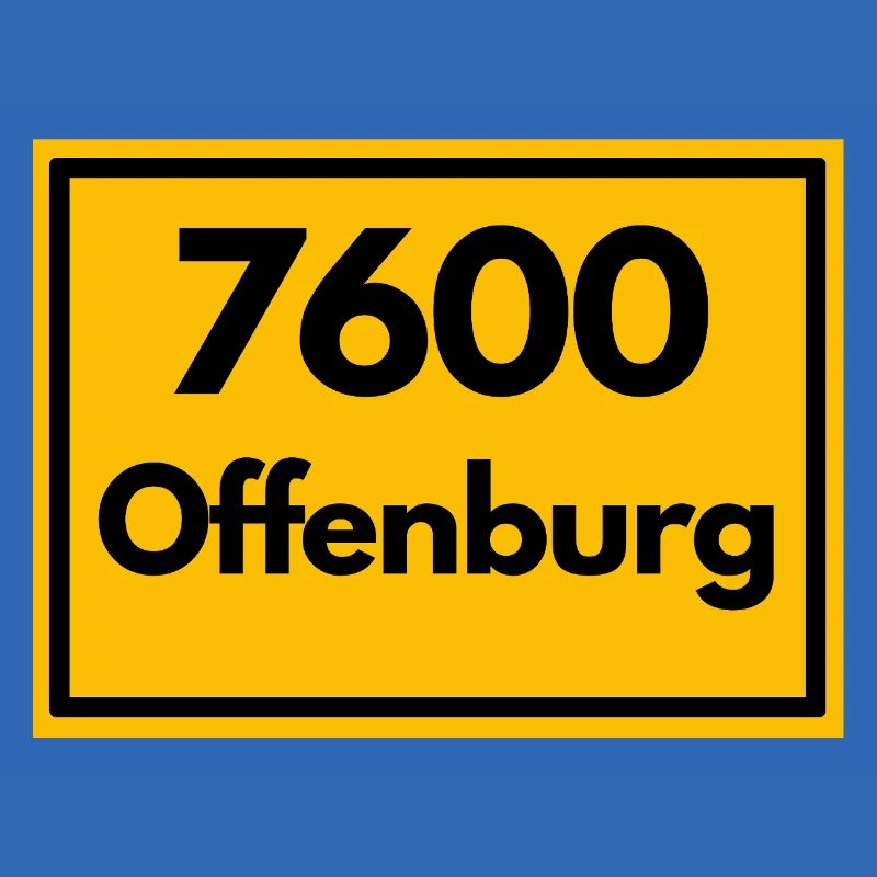 ANCIEN CODE POSTAL RETRO 7600 OFFENBURG
