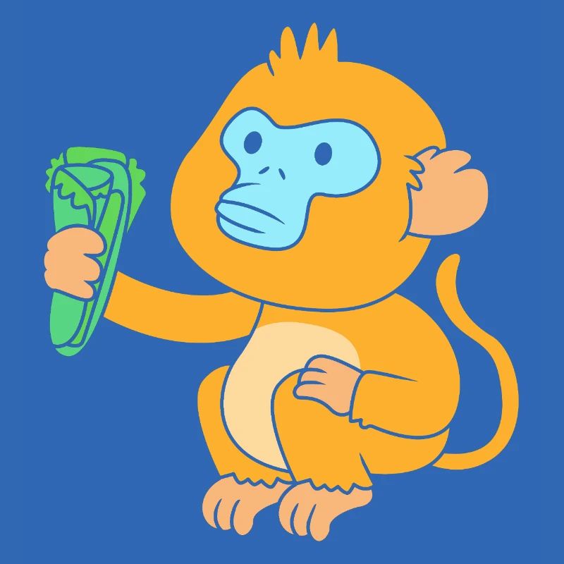 Snub-nosed monkey Monkey Chimpanzee