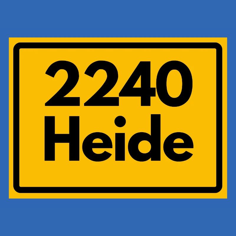 OLD POSTCODE POSTCODE RETRO 2240 HEIDE MARSHENLAND