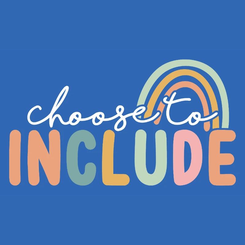 Choose It To Include Rainbow