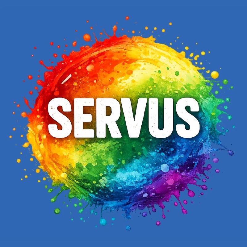 Colourful explosion SERVUS