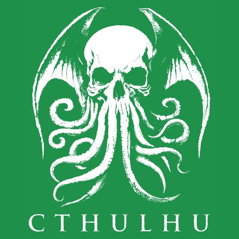 Cthulhu Gothic Skull