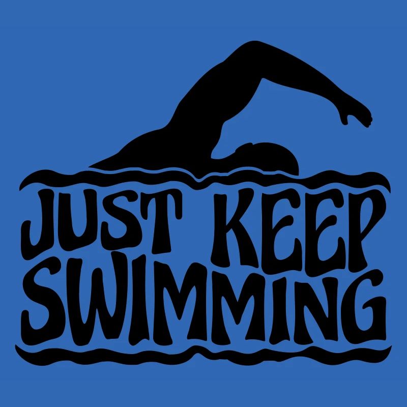 Continuez simplement à nager