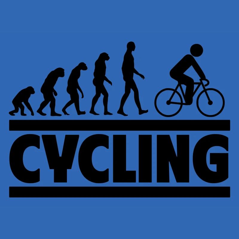 Evolution du cyclisme Cadeau pour fan de cyclisme