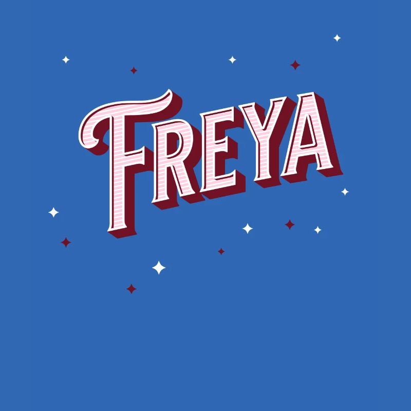 Freya name personalized