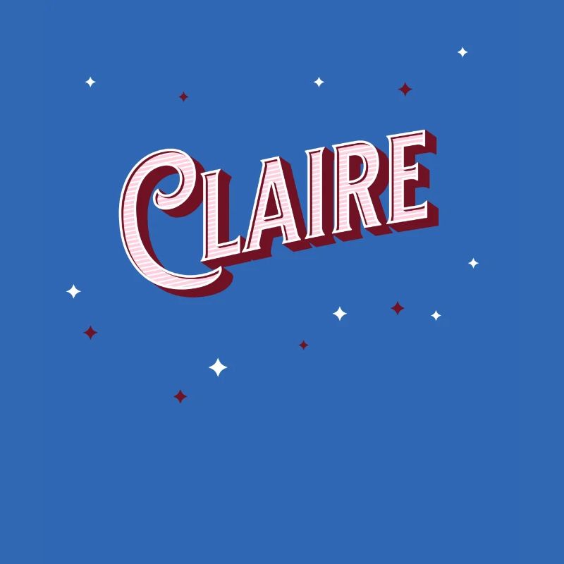 Claire name personalized