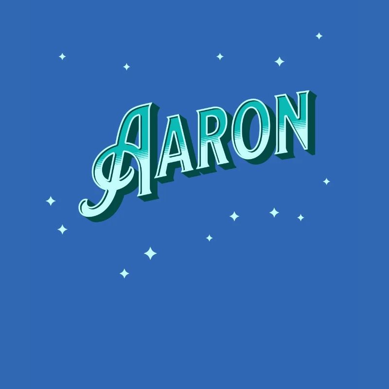 Aaron name personalized
