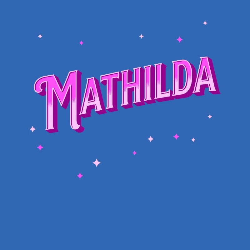 Mathilda's name personalized