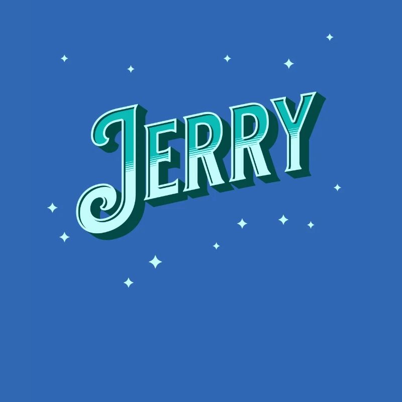 Jerry name personalized