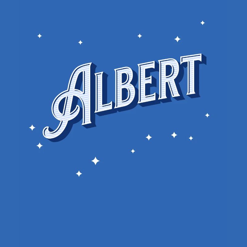 Albert name personalized