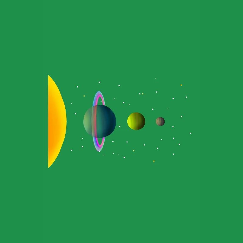 Planètes alignées