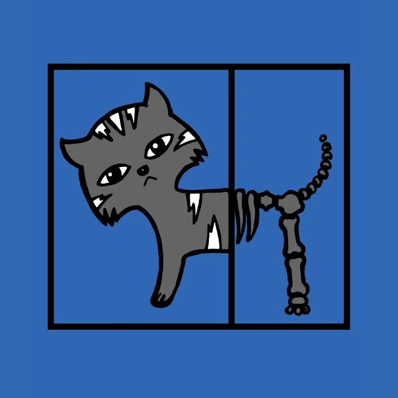 La physique du chat de Schroederer Cat Schrödinger