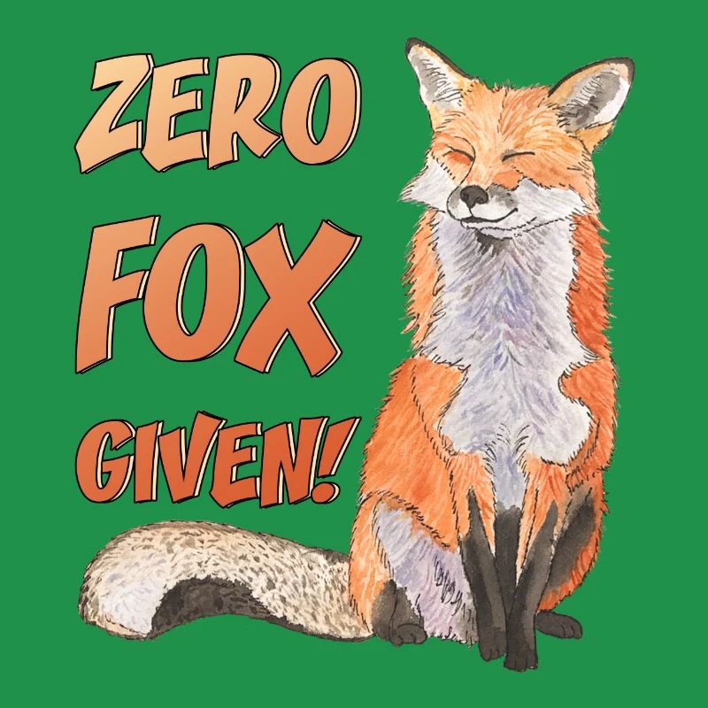 Zero Fox given No Fox given cute fox