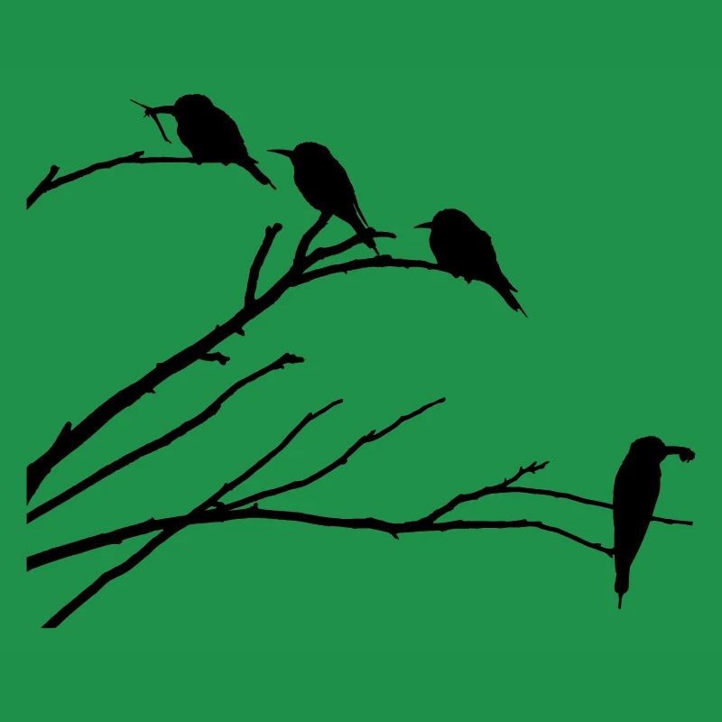 Oiseaux sur la branche