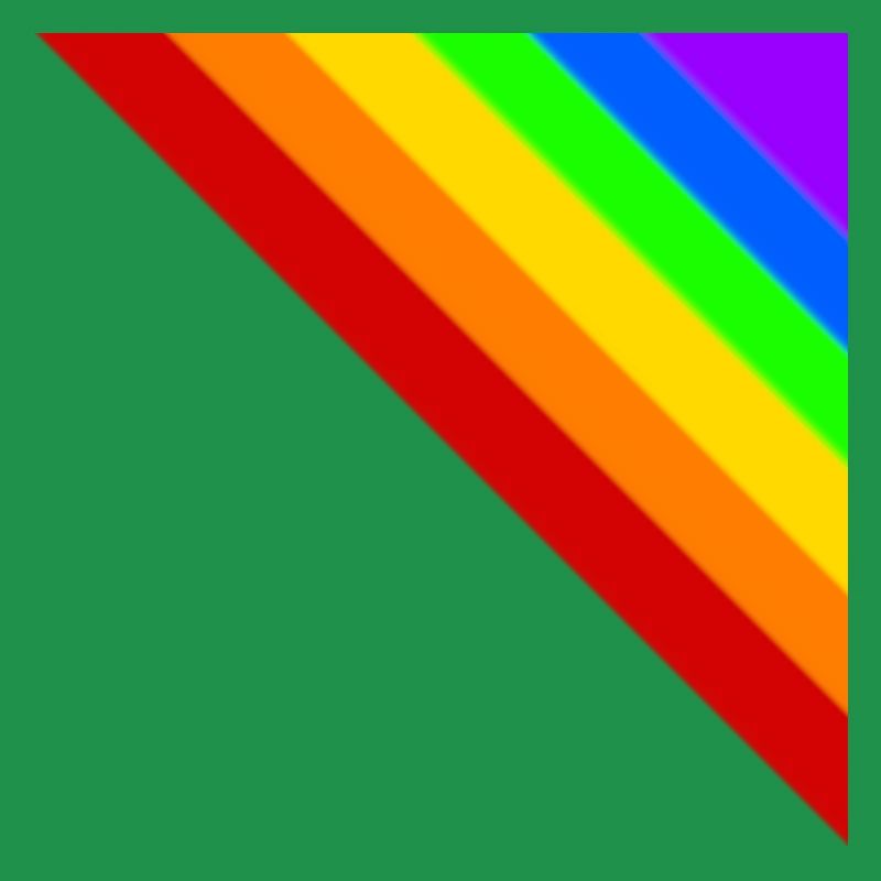 Ecke bunt Regenbogen Geschenkidee