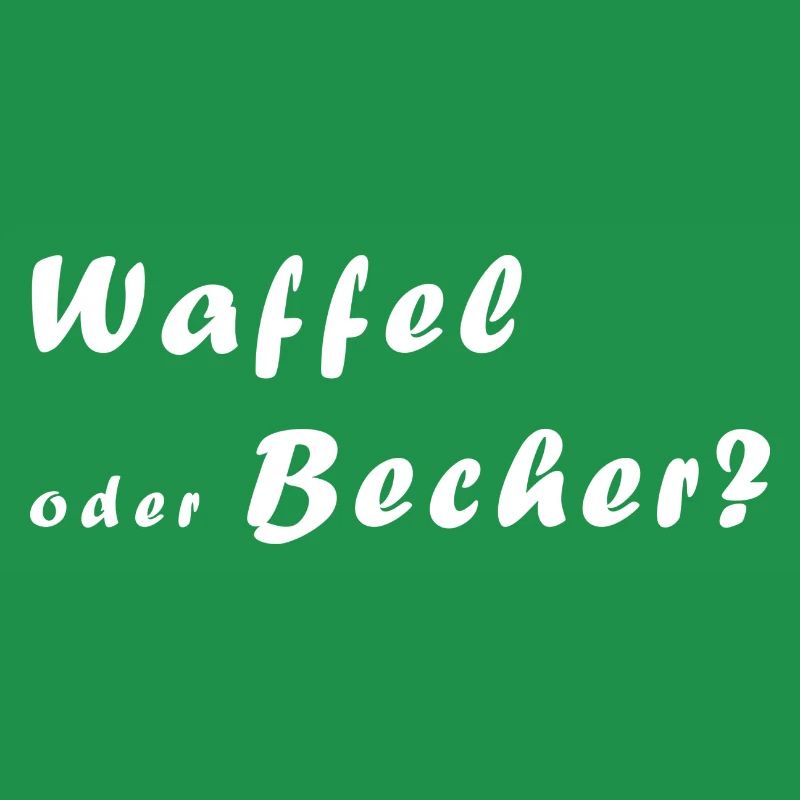 Eisdiele - Waffel oder Becher für's Eis