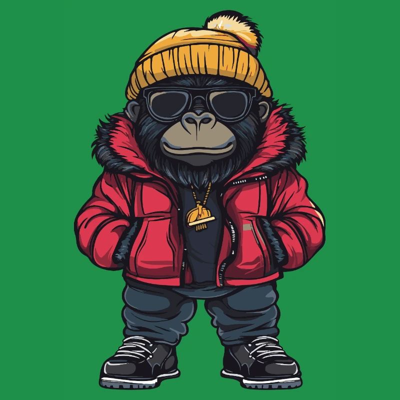 Gorille Cool Bande Dessinée