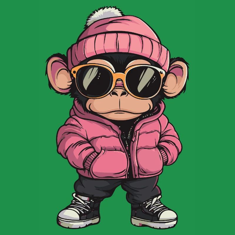 Monkey Cool Comic