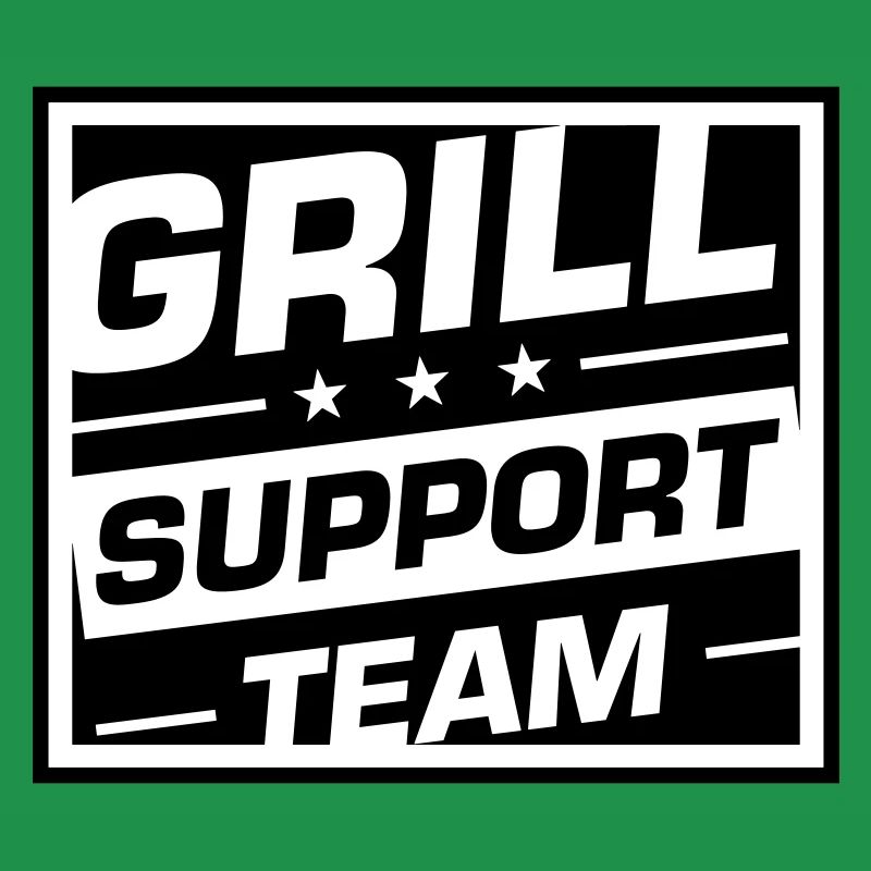 Grill Support Team Grilling Dicton