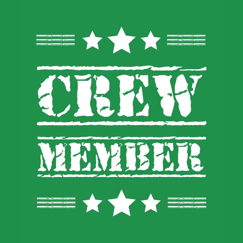 Crew Member Stempel
