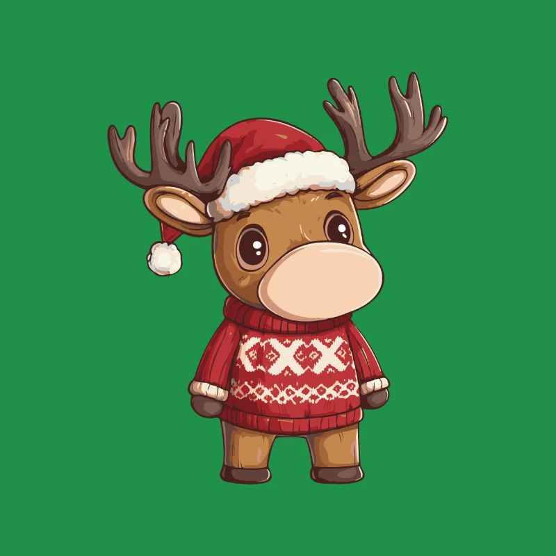 Bande dessinée de Noël de l’orignal