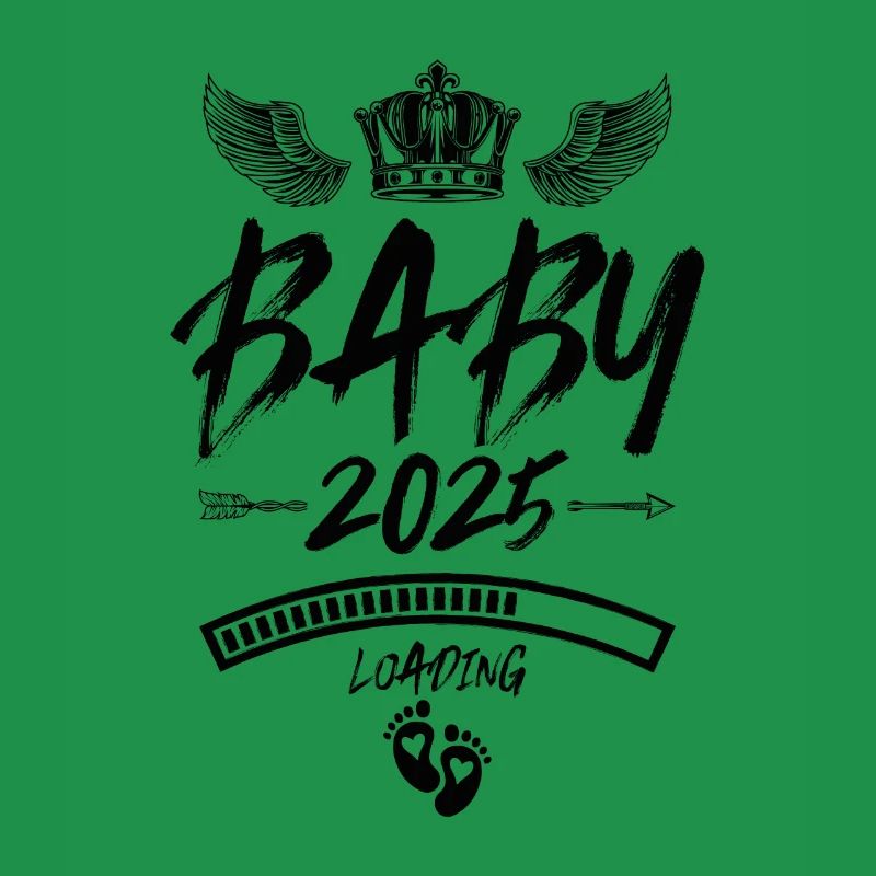 Baby 2025 Loading Spruch