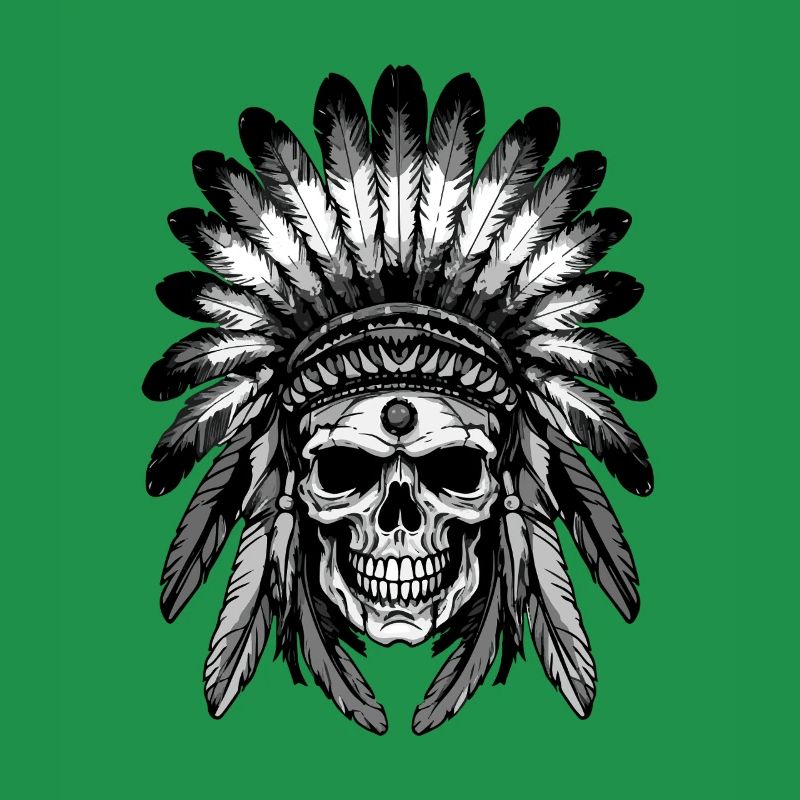 Crâne d’Indien Apache