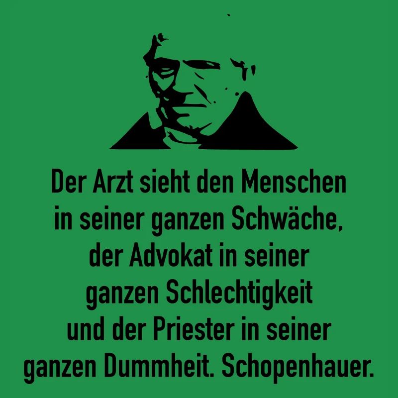 Schopenhauer: Der Arzt sieht den Menschen in sein
