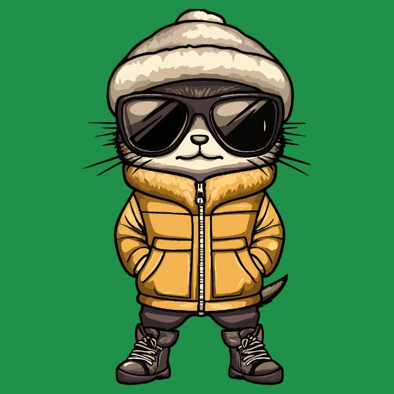 Suricate Bande dessinée cool