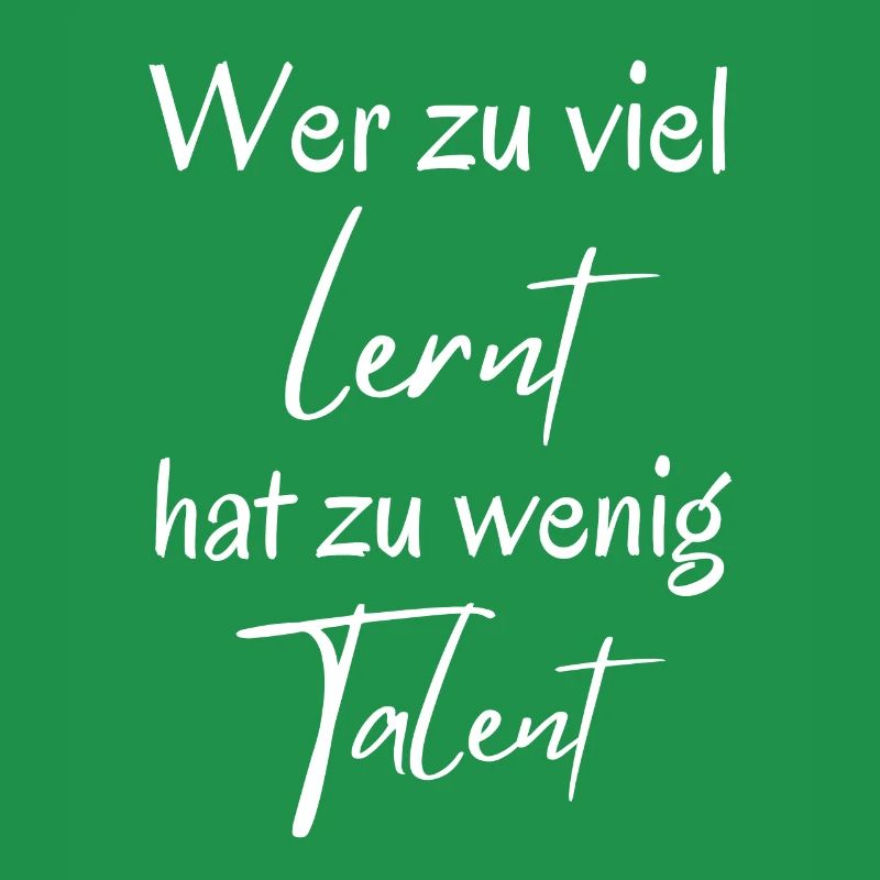 Talent oder lernen