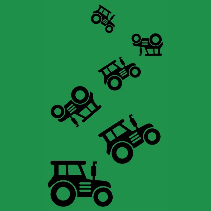 Traktor icon Silhouette