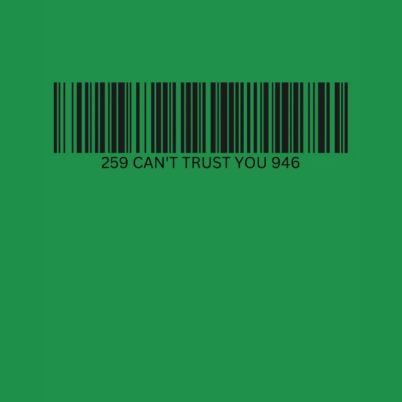 Ich kann dir nicht trauen - Barcode