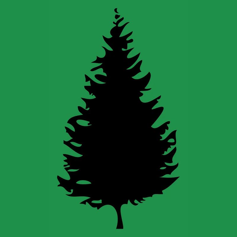 a décrit, ombrager, nature, silhouette, forêt,