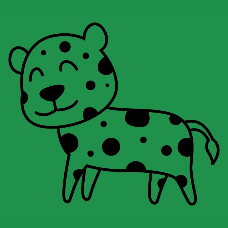 Leopard Comic Tier