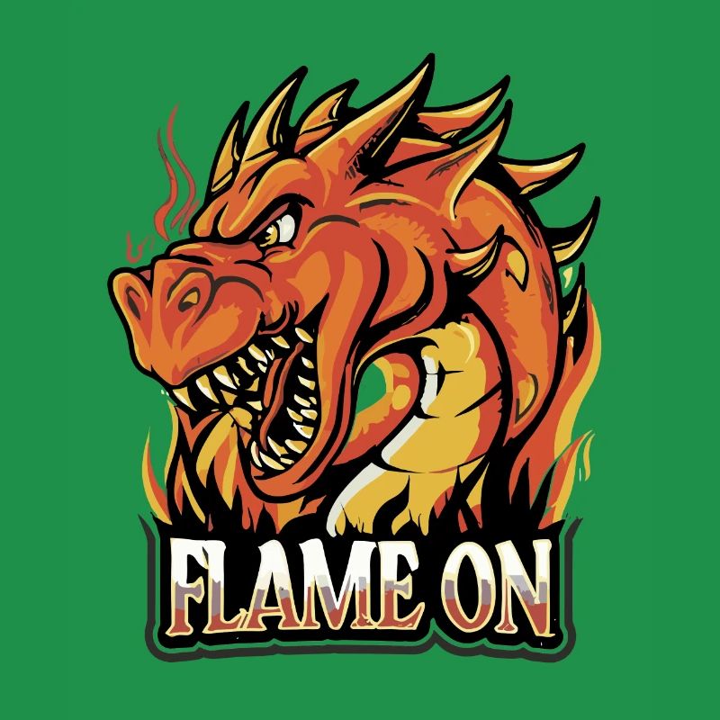 Flame On - Fire Dragon
