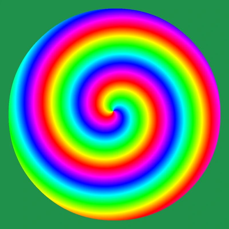 3D Regenbogen Geschenkidee Röhre bunt Hypnose LGBT