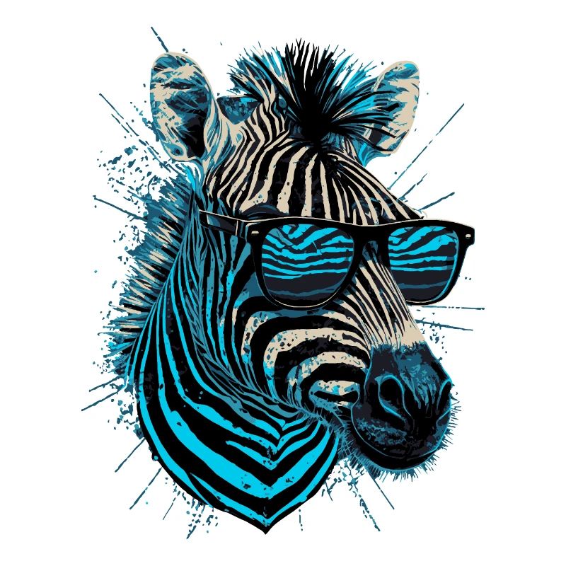 Cool zebra
