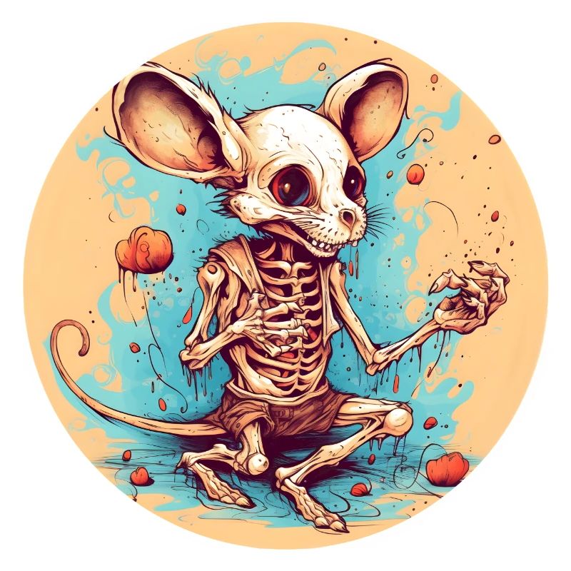 Magic Skeleton Mouse