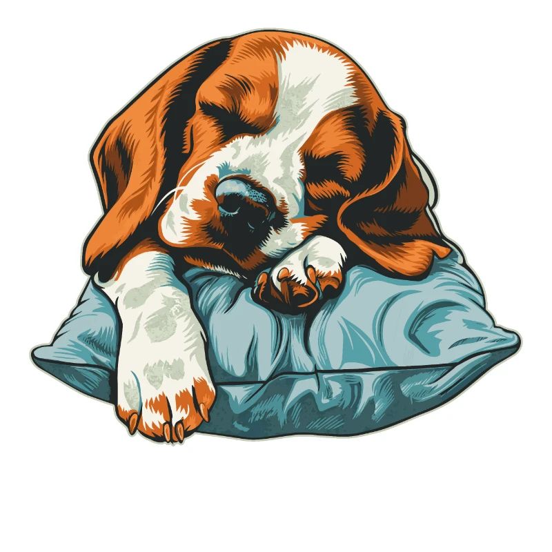 Sleeping Beagle