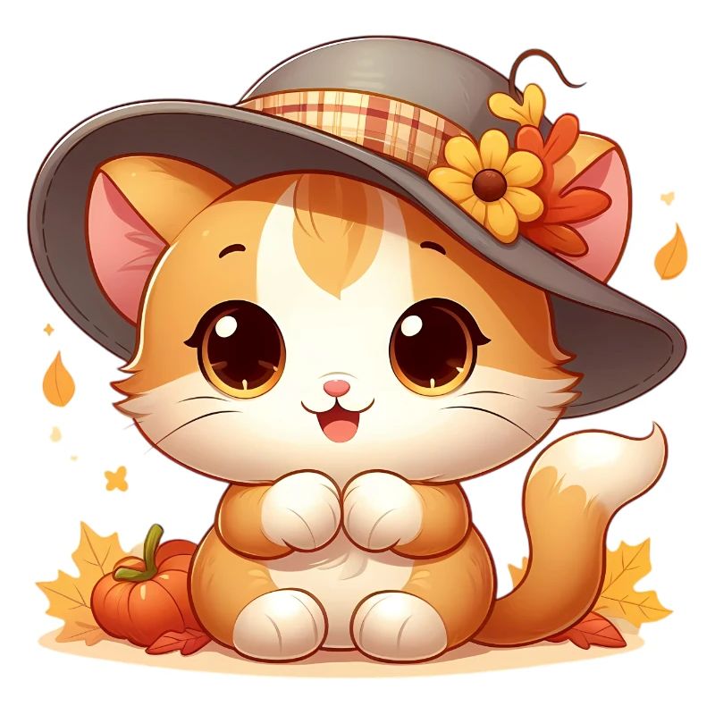 chat automne3