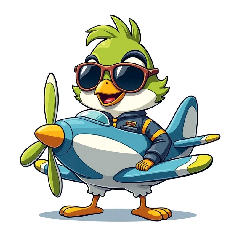 Sky Squawk: Bird Pilot