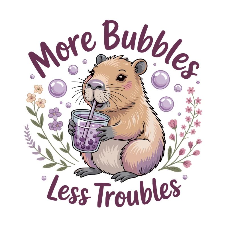 Capybara & Bubbles: Weniger Sorgen