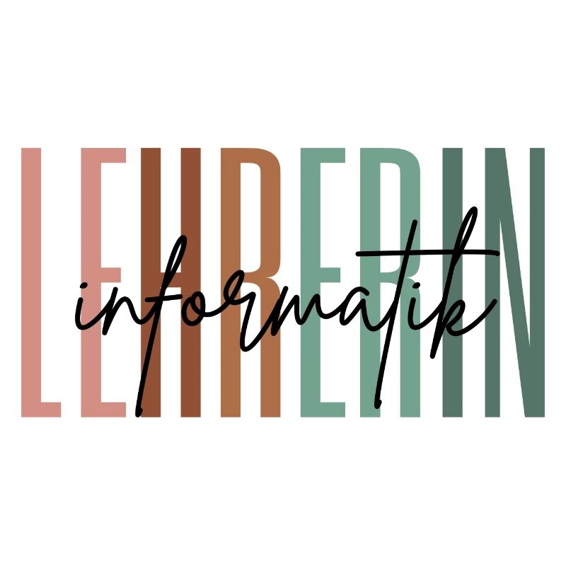 Lehrerin Informatik Informatiklehrerin Geschenk