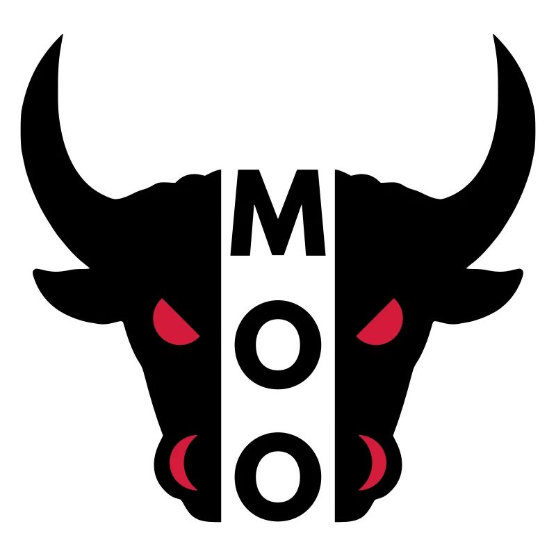 Moo (Hälfte Kopf Stier)