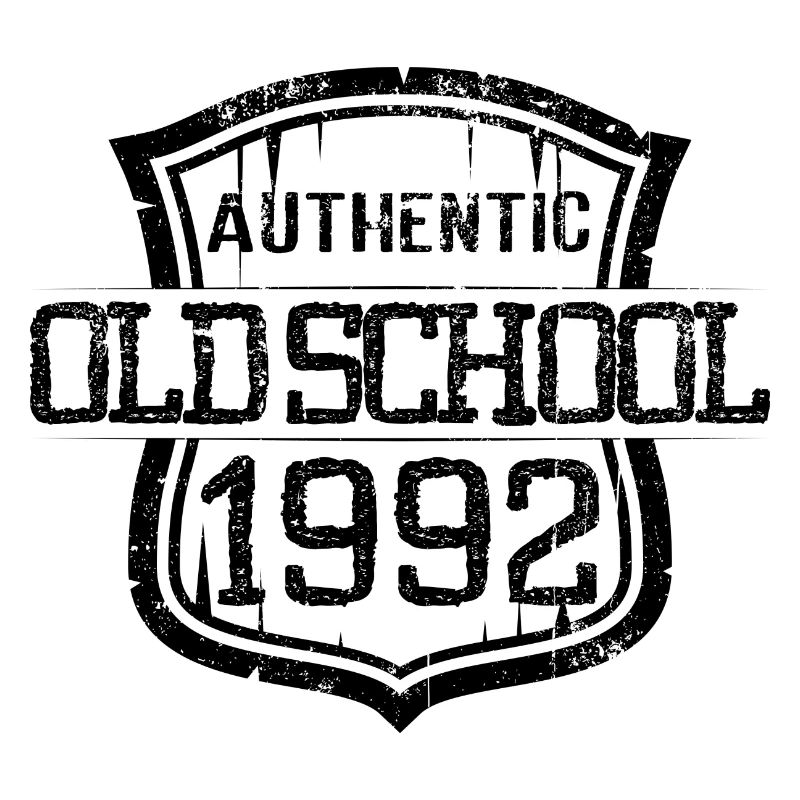 Authentische alte Schule 1992