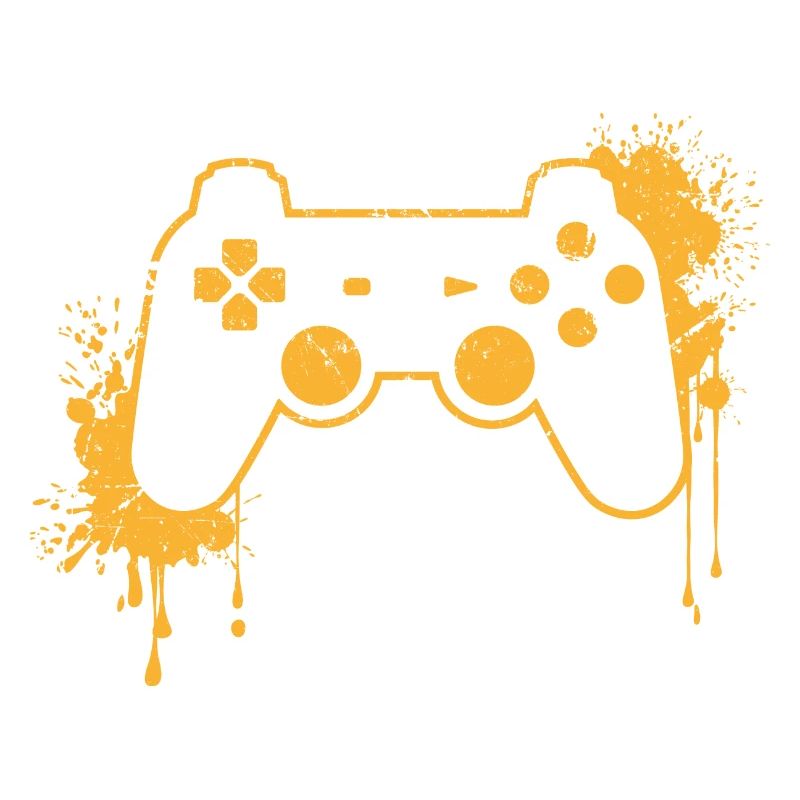 CONTROLLER RETRO in yellow