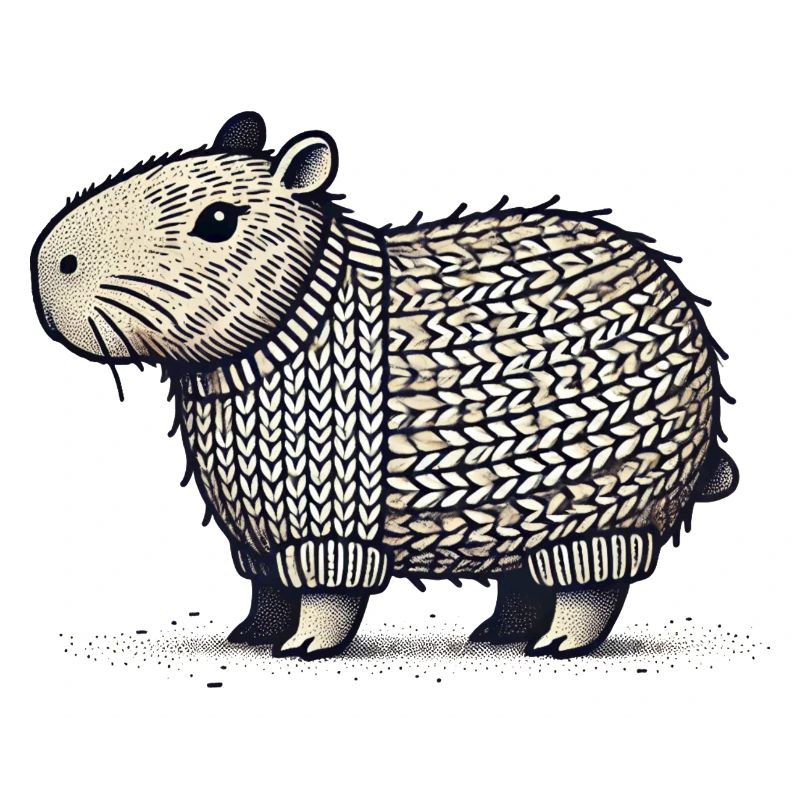 Knitwear Capybara Capybara
