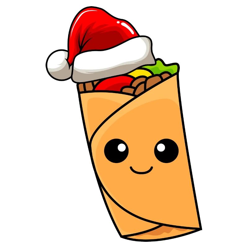 Burrito Christmas Comic Xmas